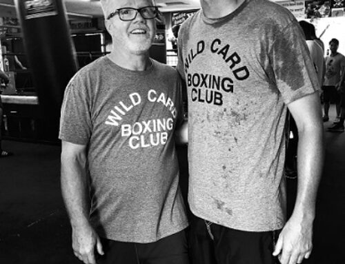 Legendary Boxing Coach Freddie Roach at Wild Card Boxing in Hollywood, California
